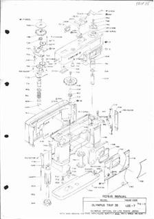 Olympus Trip 35 manual. Camera Instructions.